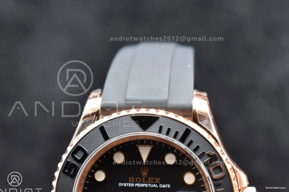 Oysterflex Black VS 1220 Best on 126655 Yacht-Master Ceramic 1:1 TimelessDesign Strap Bezel VSF Rubber Edition 0421